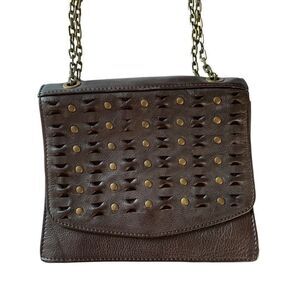 FRYE Jade Cross body brown leather bag NEW NWT